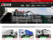 Tablet Screenshot of camion-occasion.com